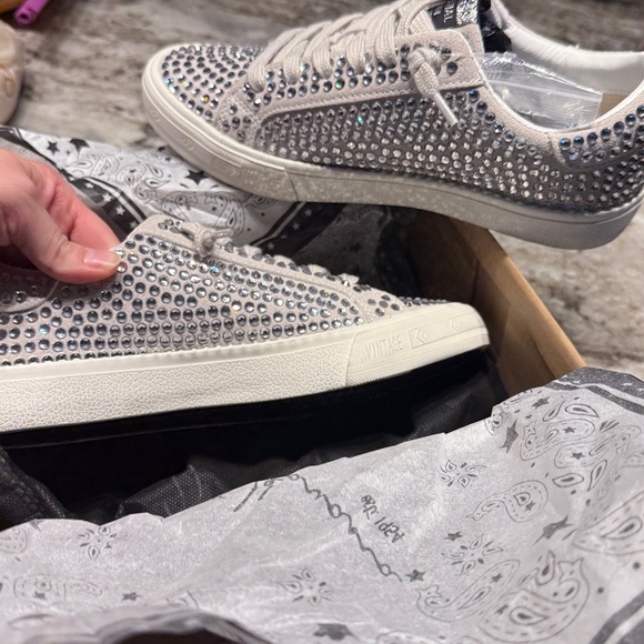 NEW Vintage Havana GRANDE - SILVER FULL RHINESTONE - Picture 11 of 13